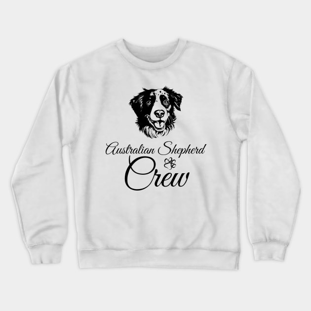 Life Is Better With A Border Collie Crewneck Sweatshirt by printalpha-art